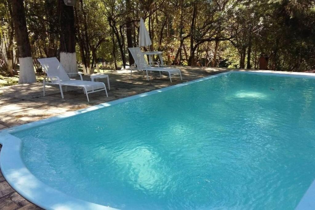 Chacara Com Piscina Em Condominio Fechado Prox Shopping Outlet Catarina 마이링키 외부 사진